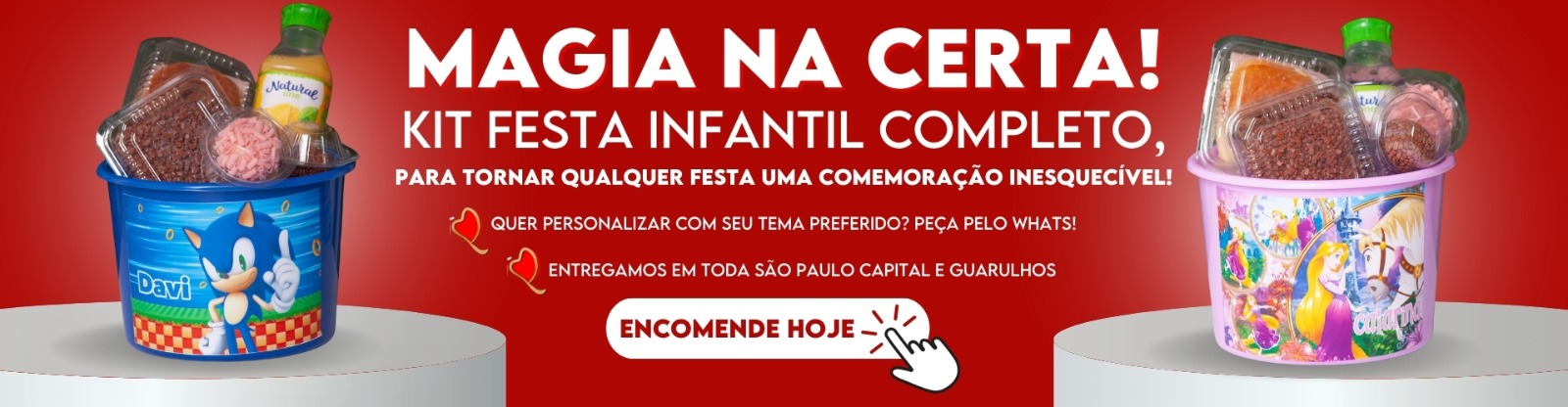 Kis festa infantil completo