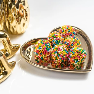 Brigadeiro Belga Ao Leite - BOLINHAS COLORIDAS
