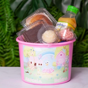 Kit Festa Infantil Galinha Pintadinha Candy Color
